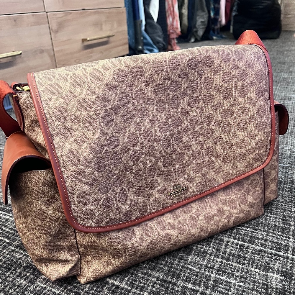 Coach Designer Diaper Bag